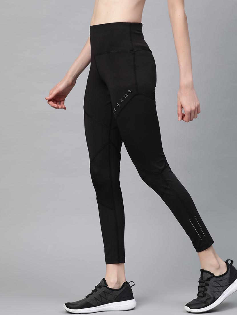 high rise solid track pant - 17749759 -  Standard Image - 1