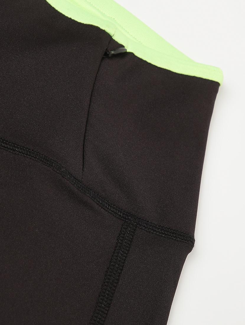 high rise solid track pant - 17749760 - Standard Image - 4