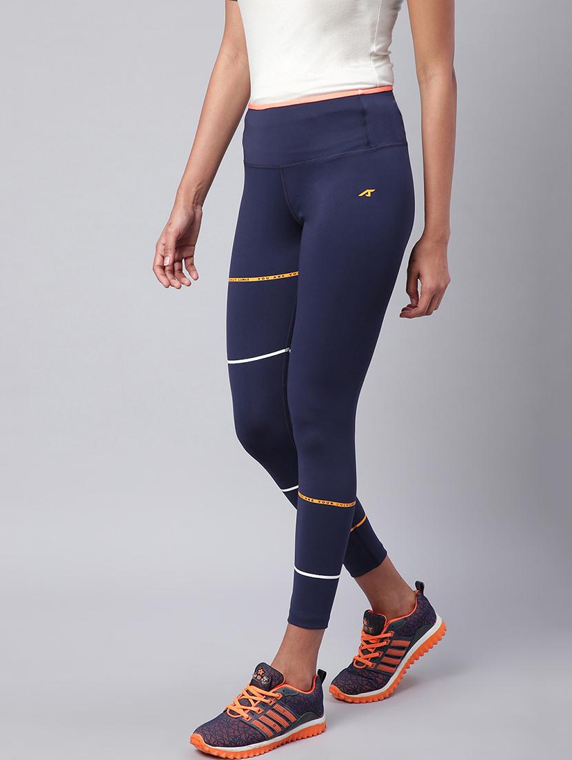 high rise contrast detail track pant - 17749765 - Standard Image - 1