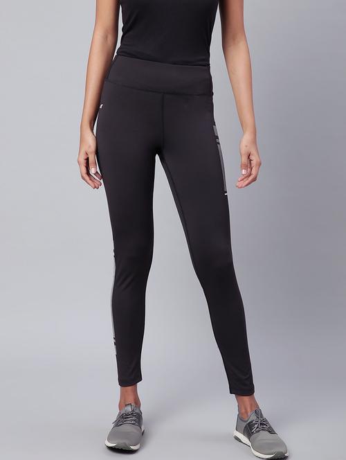 high rise contrast detail track pant - 17749766 -  Standard Image - 0