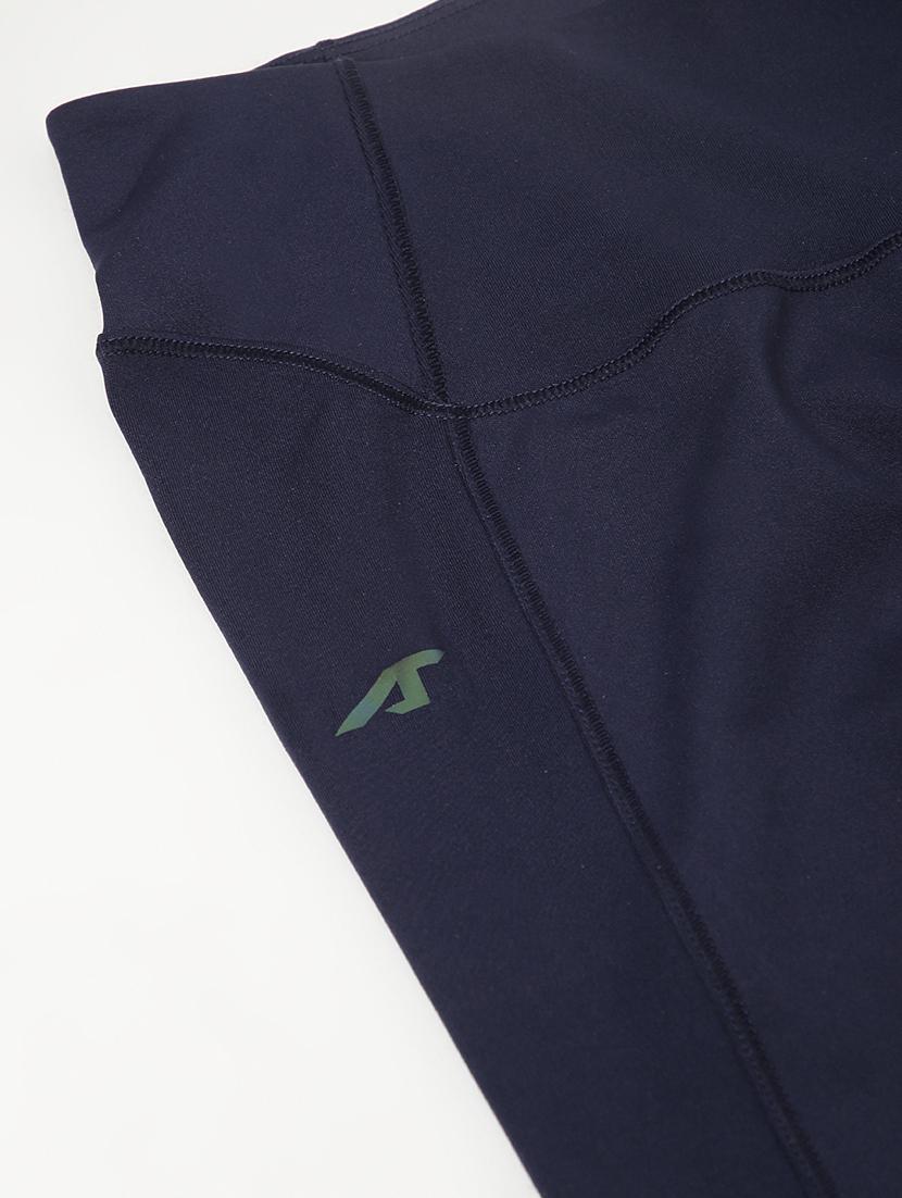 high rise solid track pant - 17749769 - Standard Image - 4