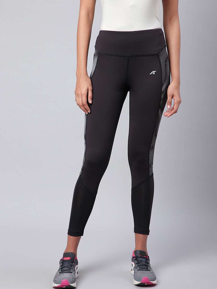 high rise contrast detail track pant - 17749770 - Zoom Image - 0