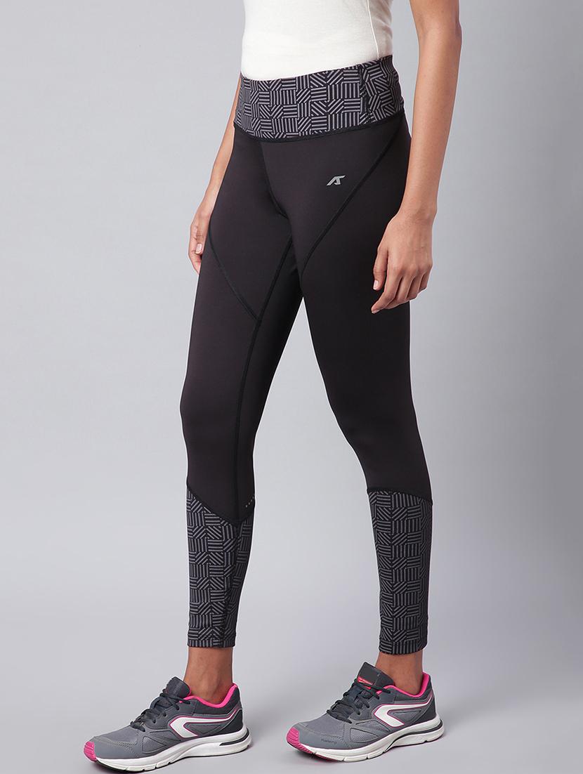 high rise contrast detail track pant - 17749778 -  Standard Image - 1