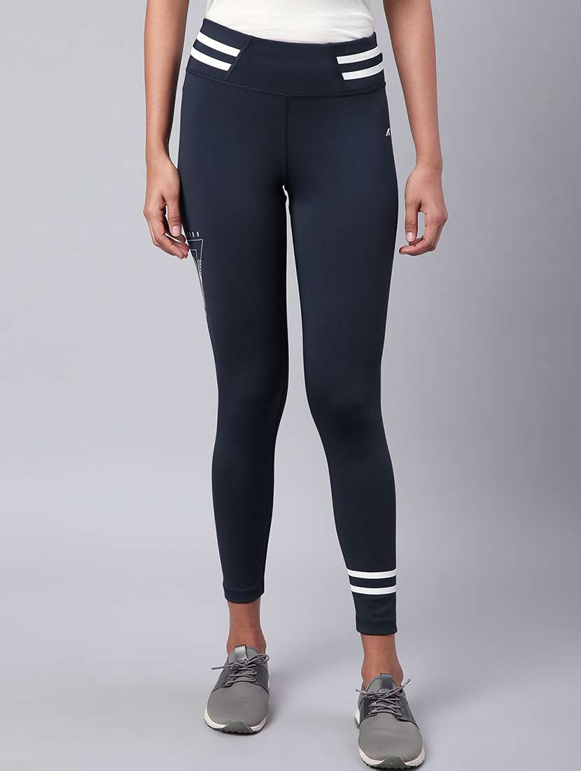 high rise contrast detail track pant