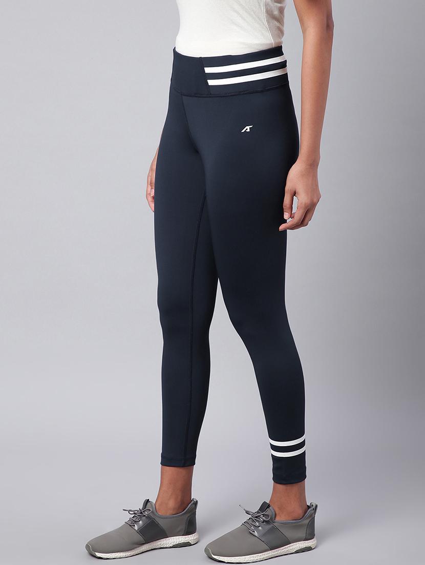 high rise contrast detail track pant - 17749780 - Standard Image - 1