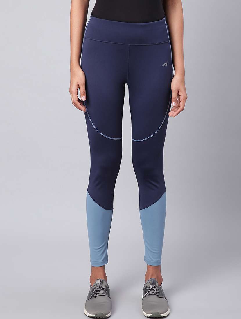 high rise contrast detail track pant