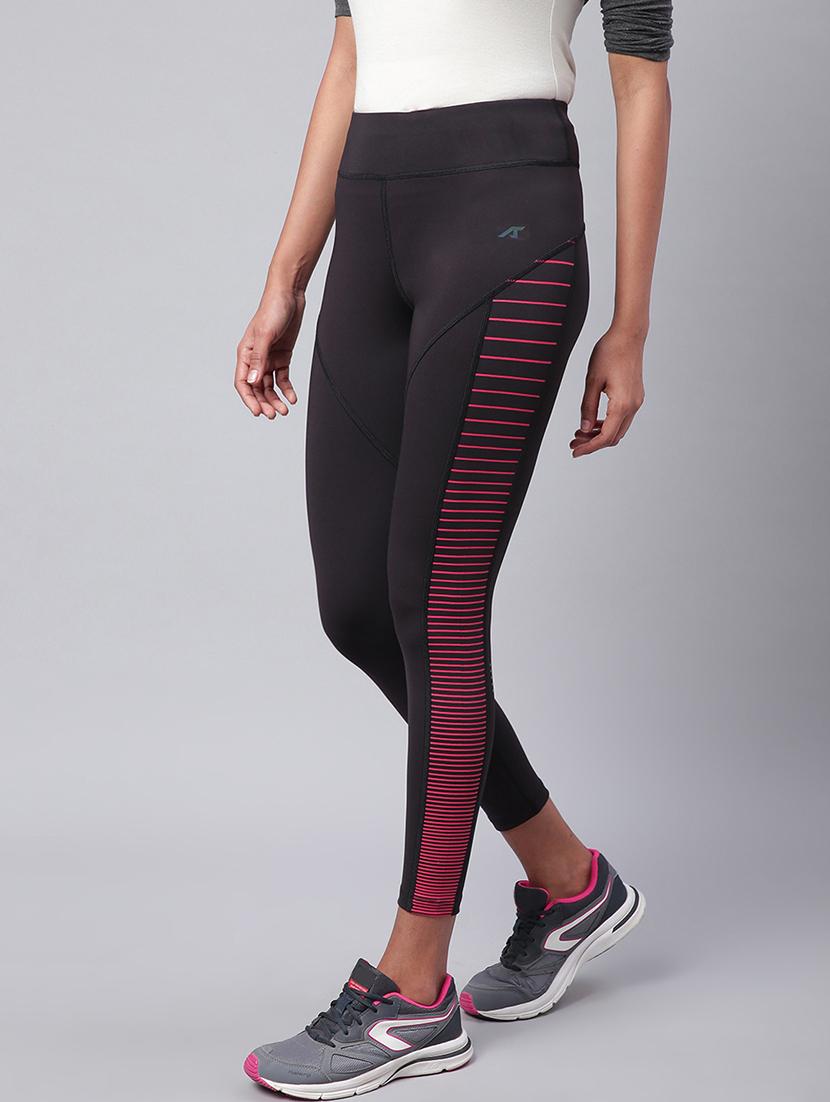 high rise contrast detail track pant - 17749790 -  Standard Image - 1