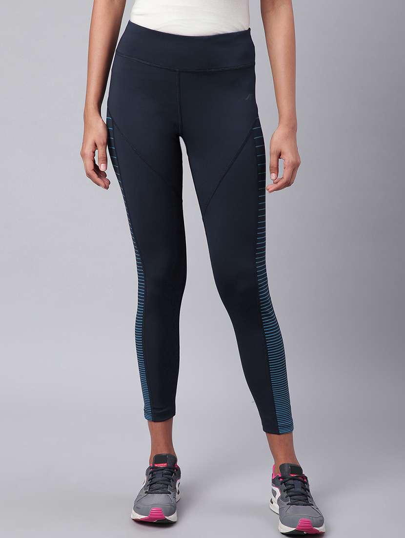 high rise contrast detail track pant