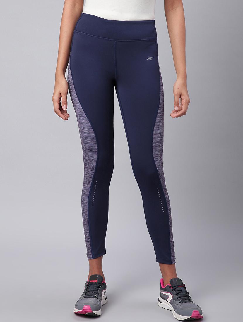 high rise contrast detail track pant