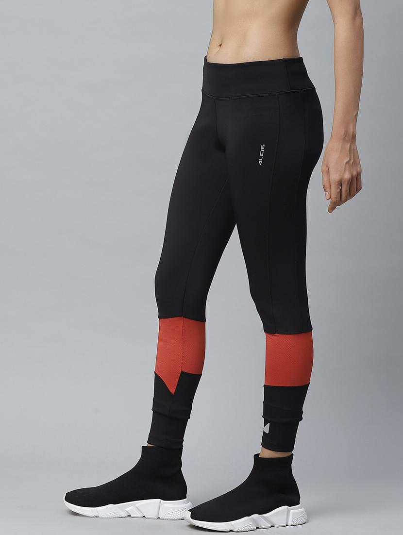 high rise contrast detail track pant - 17749815 -  Standard Image - 1