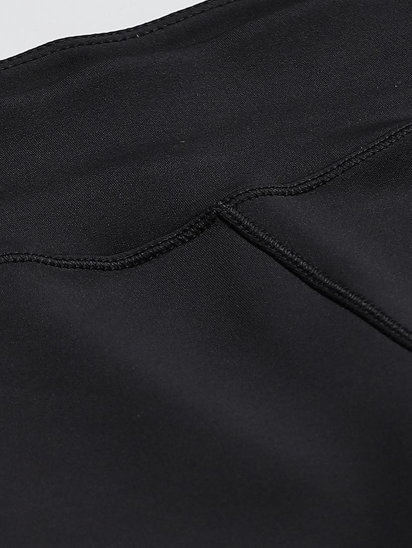 high rise contrast detail track pant - 17749815 - Standard Image - 4