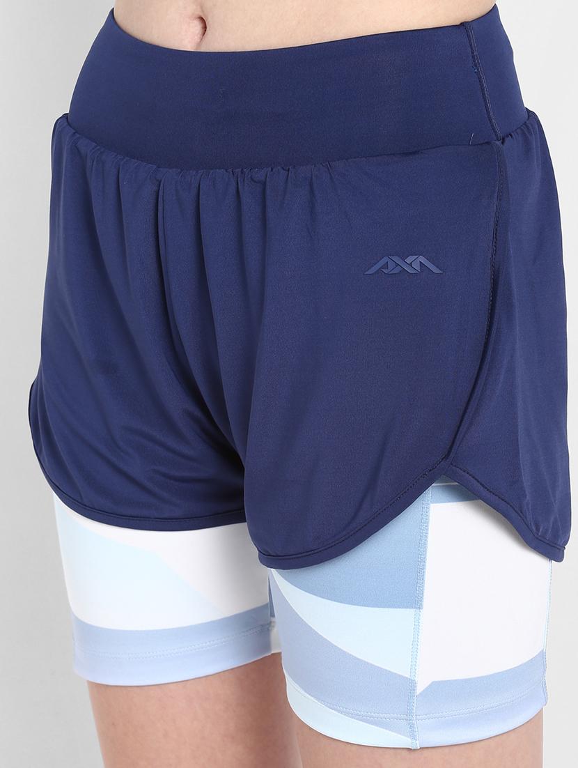 high rise sports shorts - 17749822 - Standard Image - 4