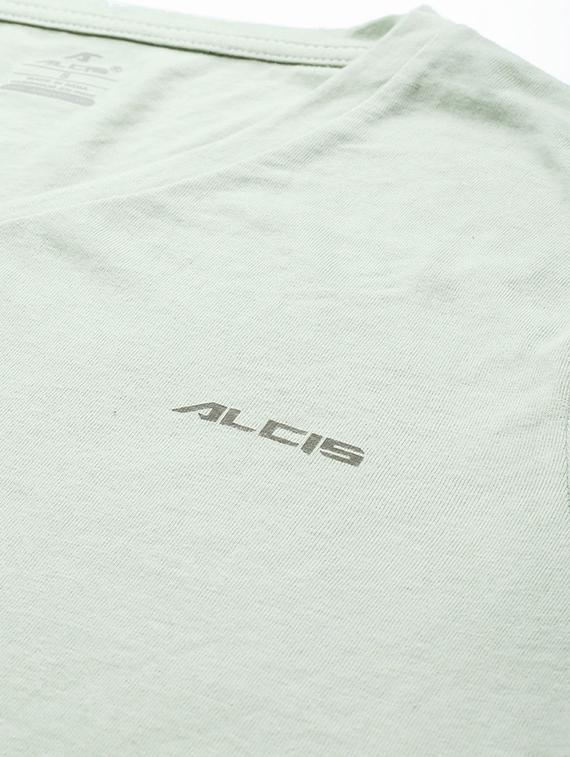 v neck solid tee - 17749852 - Standard Image - 4