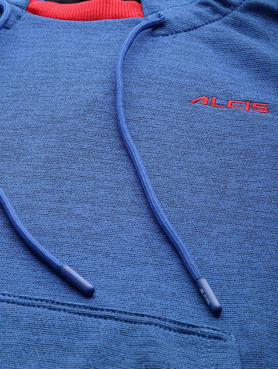 hooded neck solid sweatshirt - 17749861 - Standard Image - 4