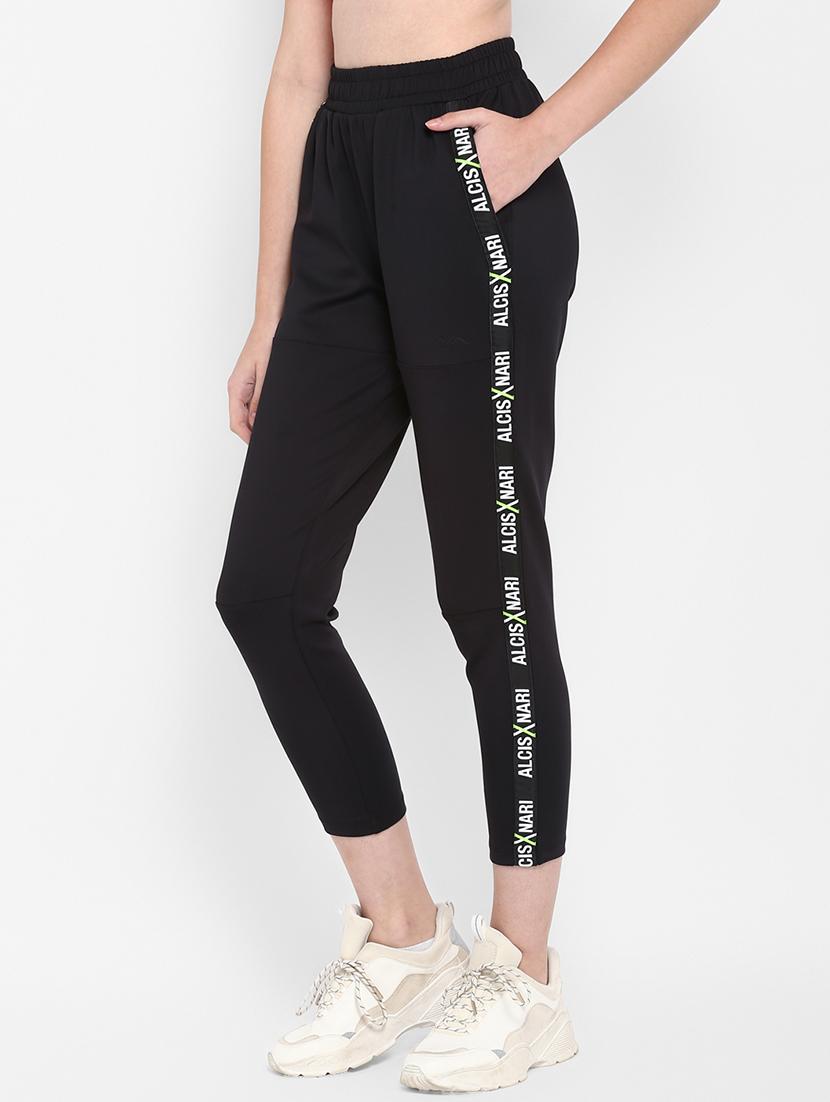 high rise side tape track pants  - 17749879 -  Standard Image - 1