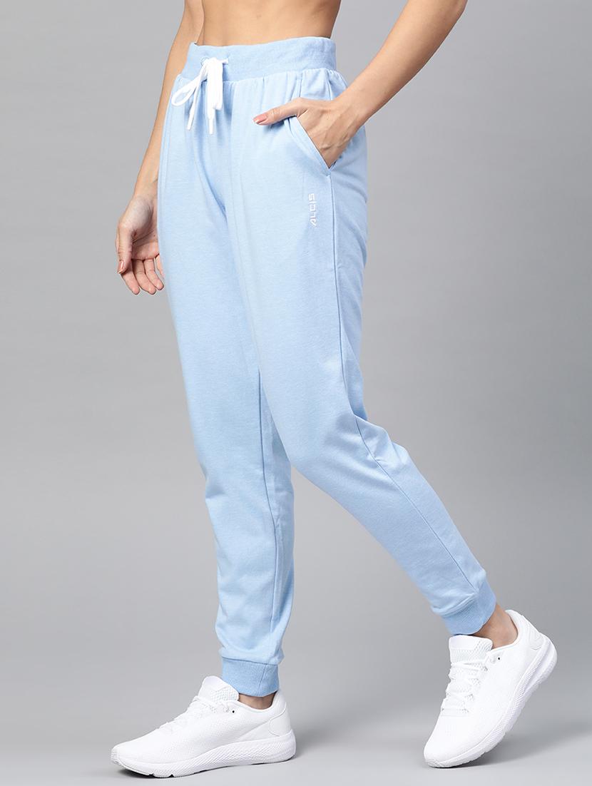 high rise solid joggers - 17749883 - Standard Image - 1