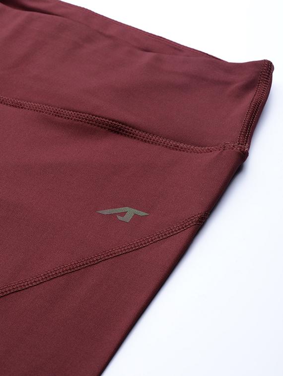 high rise solid leggings - 17750634 - Standard Image - 4