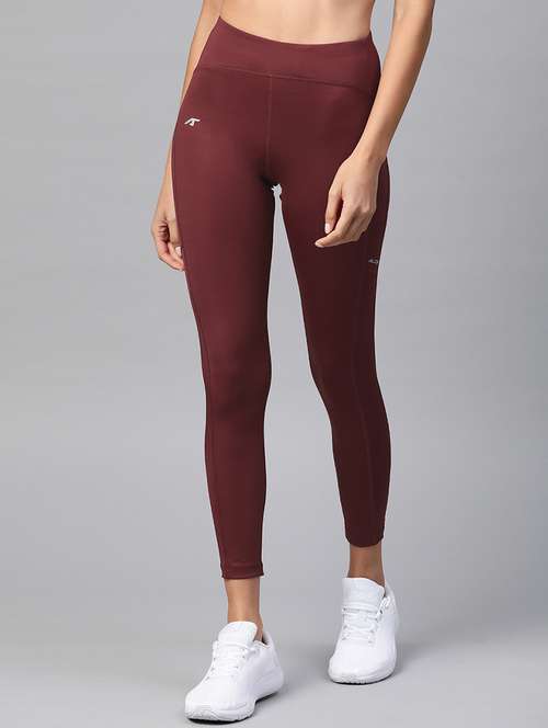 brown polyester leggings - 17750643 -  Standard Image - 0