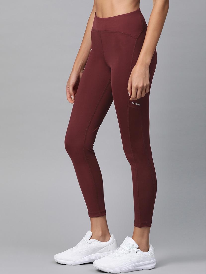 brown polyester leggings - 17750643 -  Standard Image - 1