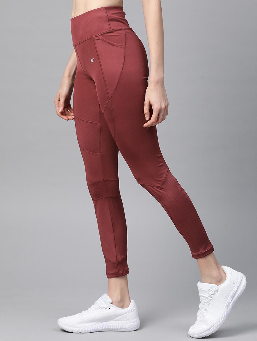 brown polyester leggings - 17750647 - Standard Image - 1