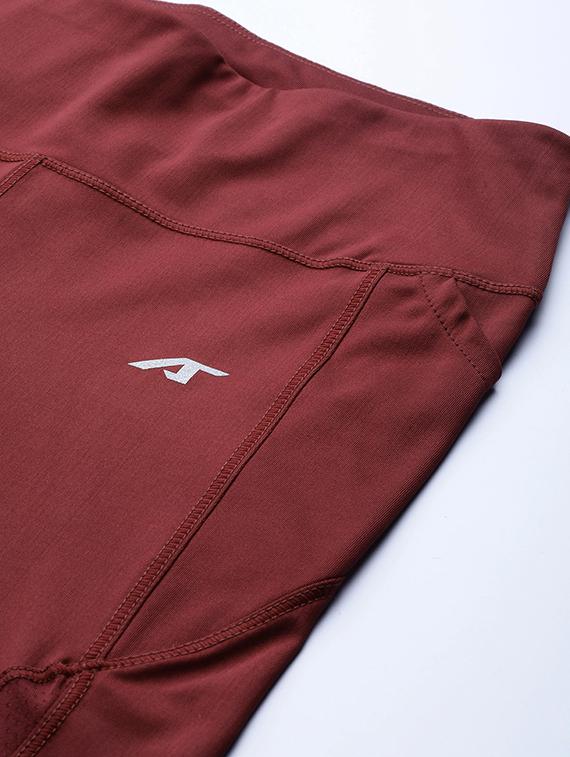 brown polyester leggings - 17750647 - Standard Image - 4