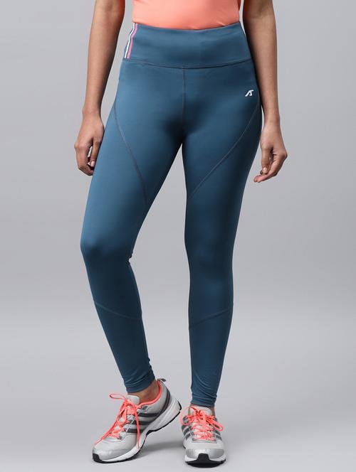 blue polyester leggings - 17750652 -  Standard Image - 0