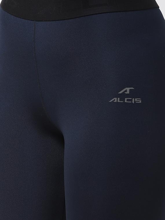 navy blue polyester leggings - 17750657 - Standard Image - 4