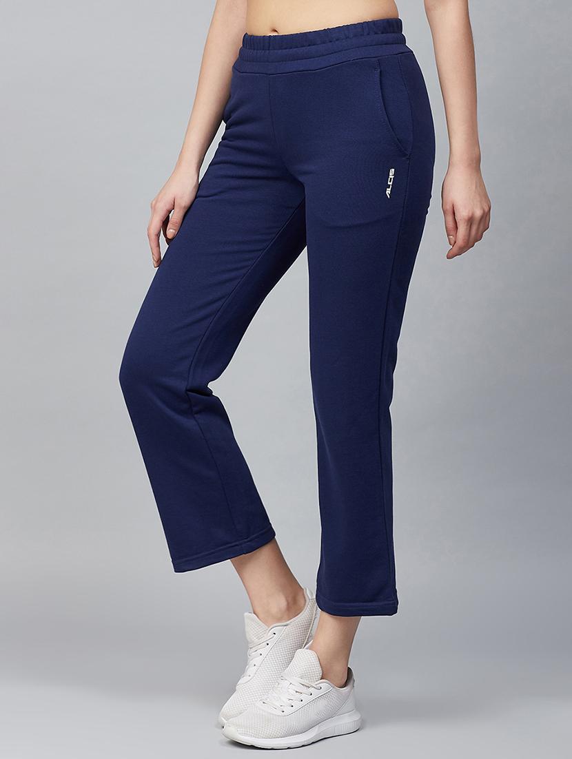 navy blue polyester track pants - 17750664 -  Standard Image - 1