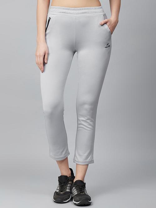grey polyester track pants - 17750665 -  Standard Image - 0