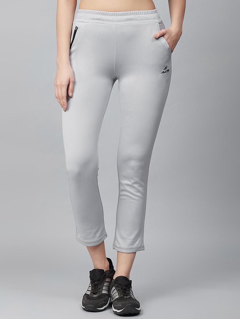 grey polyester track pants - 17750665 -  Zoom Image - 0