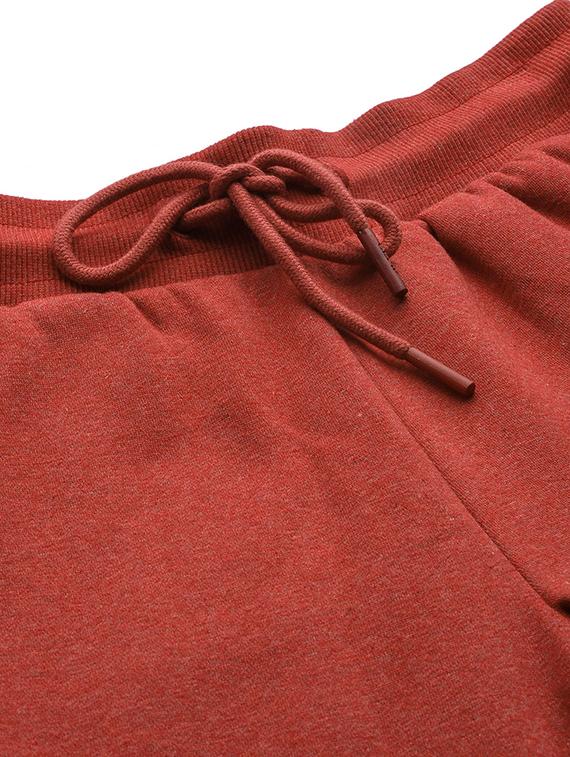 red cotton track pants - 17750670 - Standard Image - 4