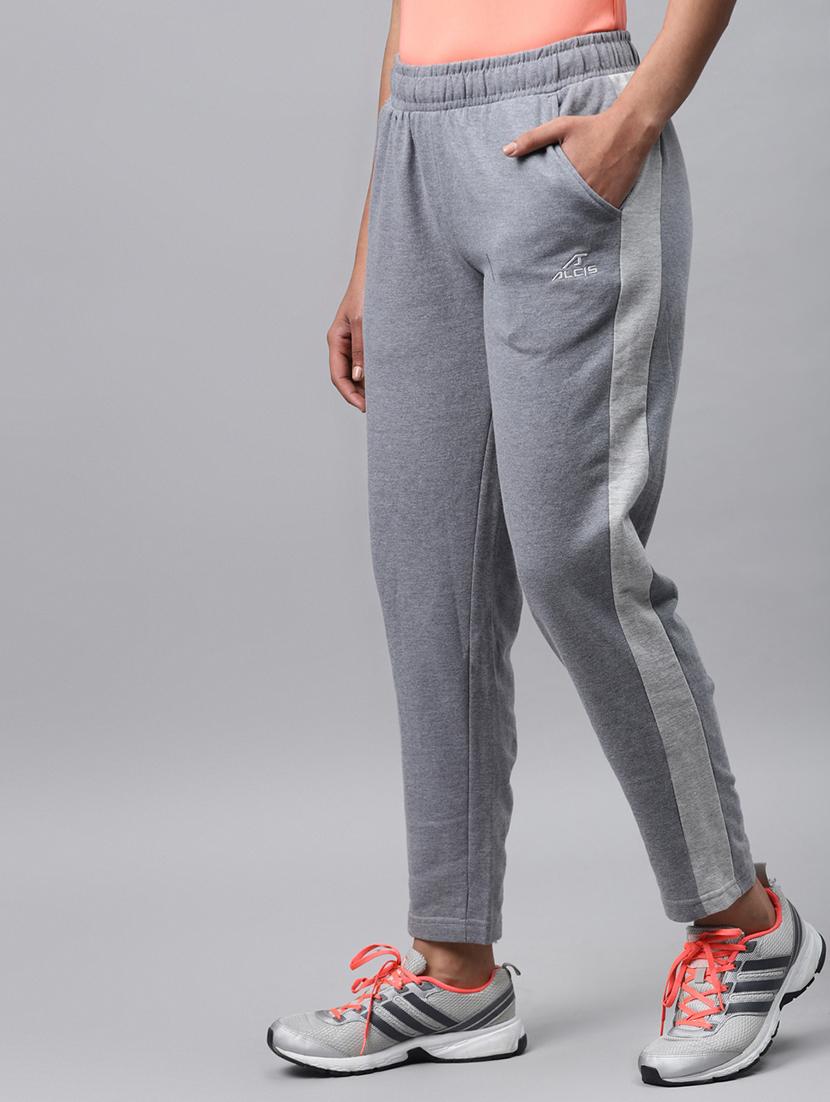 grey cotton track pants - 17750679 -  Standard Image - 1