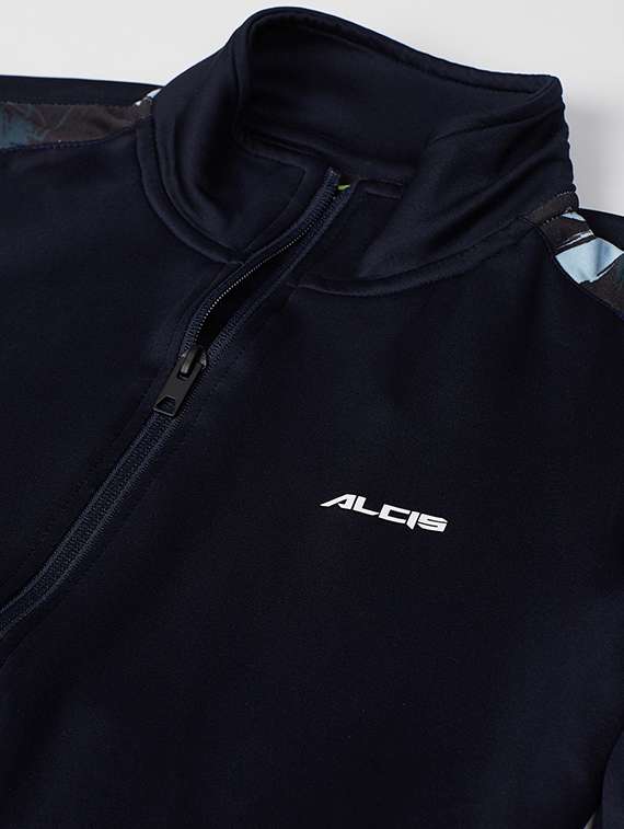 navy blue polyester sweatshirt - 17750689 - Standard Image - 4