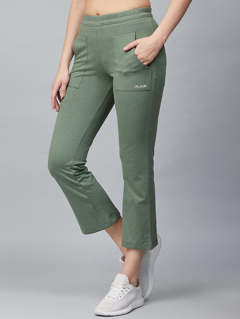 yellow cotton track pants - 17750741 - Standard Image - 1