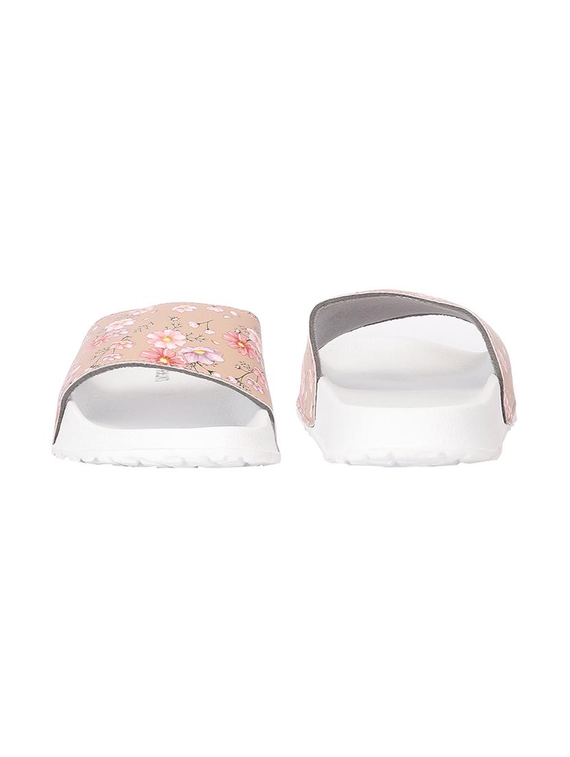 beige slip on flip flops - 17750778 - Standard Image - 4