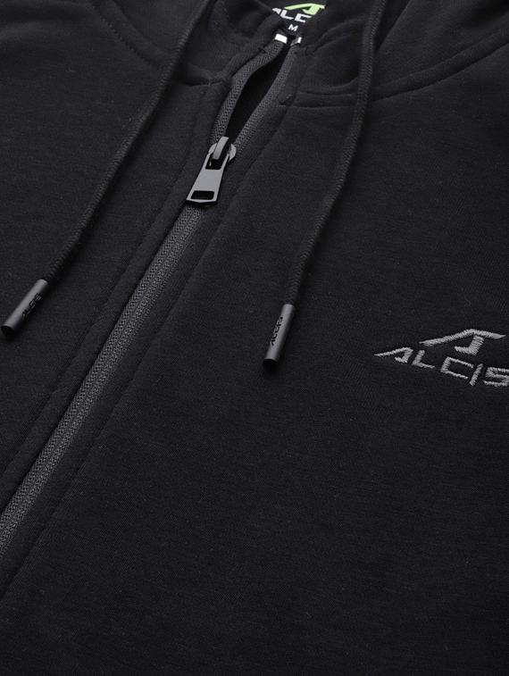 black solid sweatshirt - 17750880 - Standard Image - 4