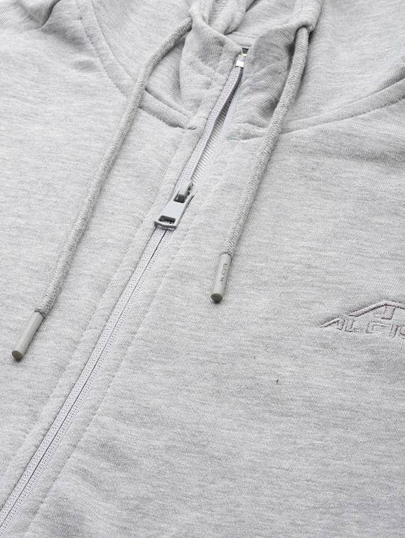 grey solid sweatshirt - 17750881 - Standard Image - 4