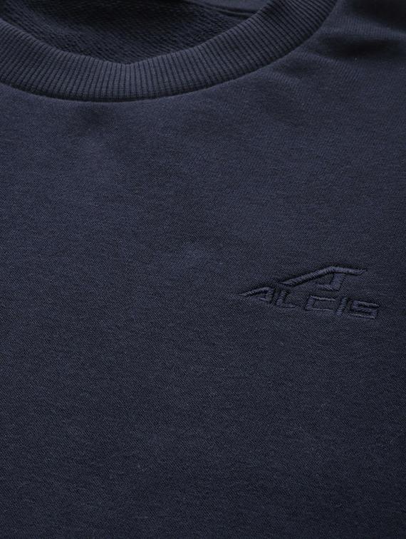 navy blue solid sweatshirt - 17750886 - Standard Image - 4