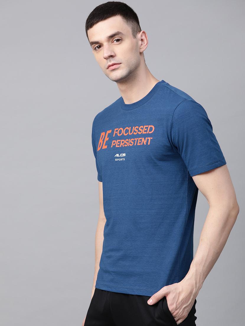 blue printed t-shirt - 17751789 - Standard Image - 1