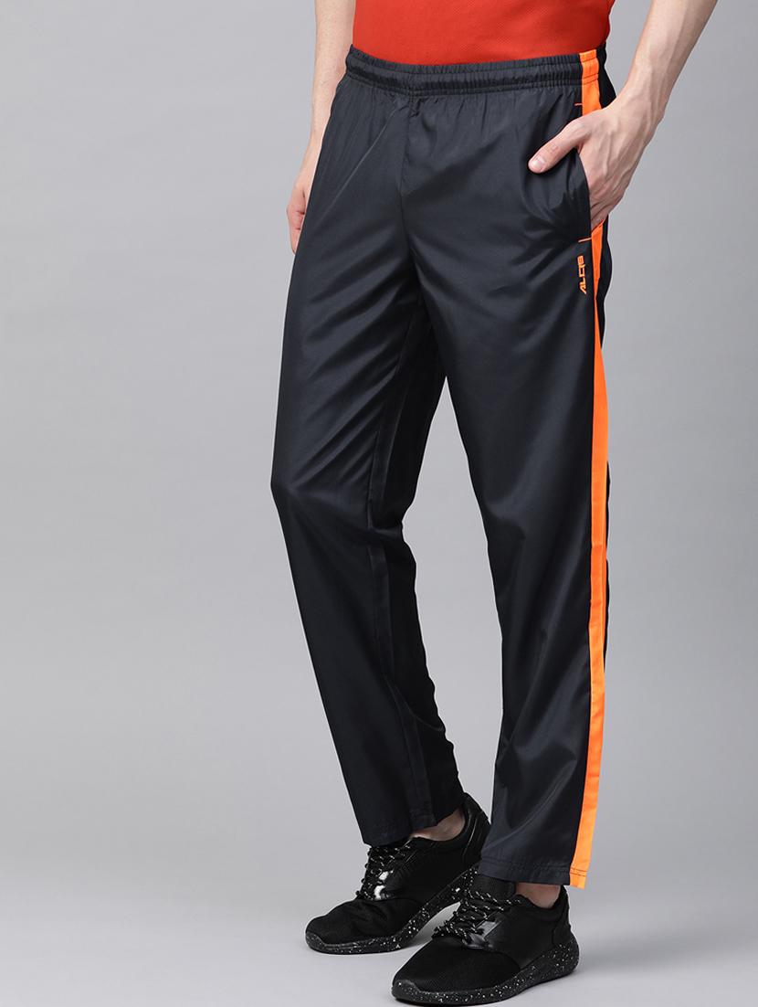navy blue side taped full length track pant - 17751815 -  Standard Image - 1