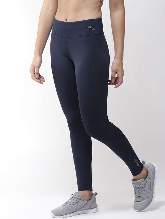 blue polyester leggings - 17751839 - Standard Image - 1
