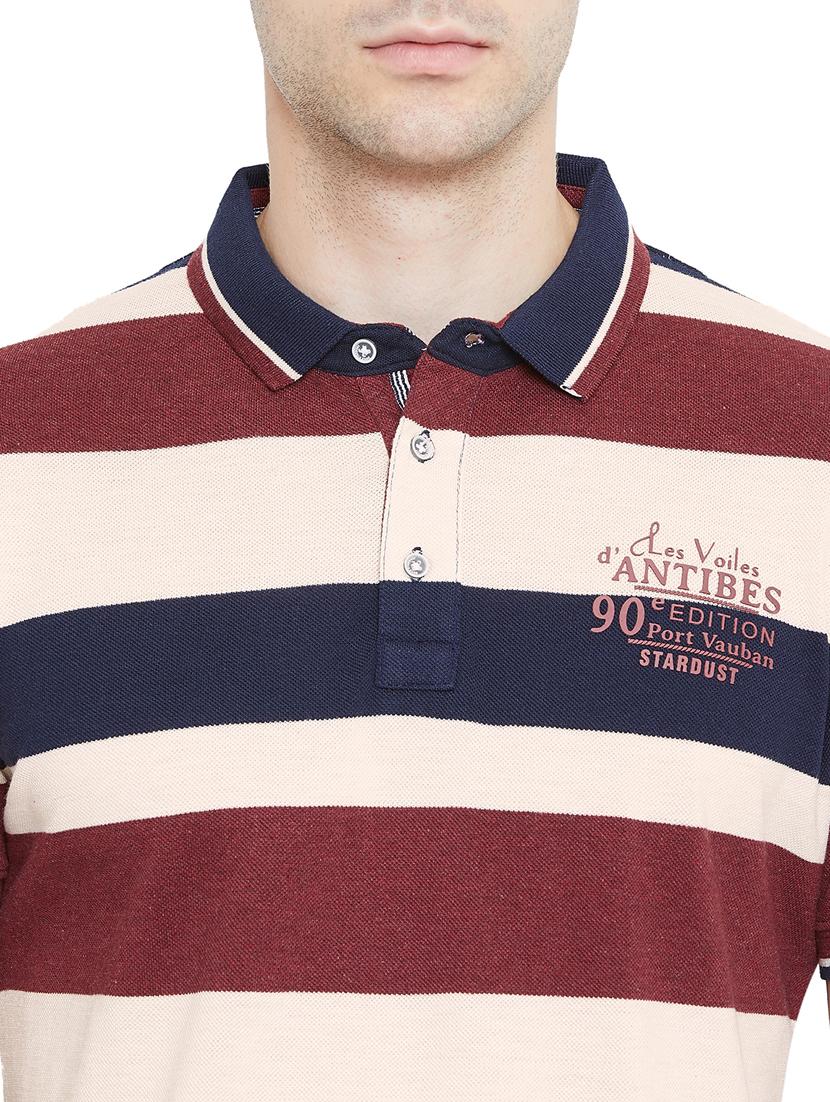 red striped polo t-shirt - 17751879 - Standard Image - 4