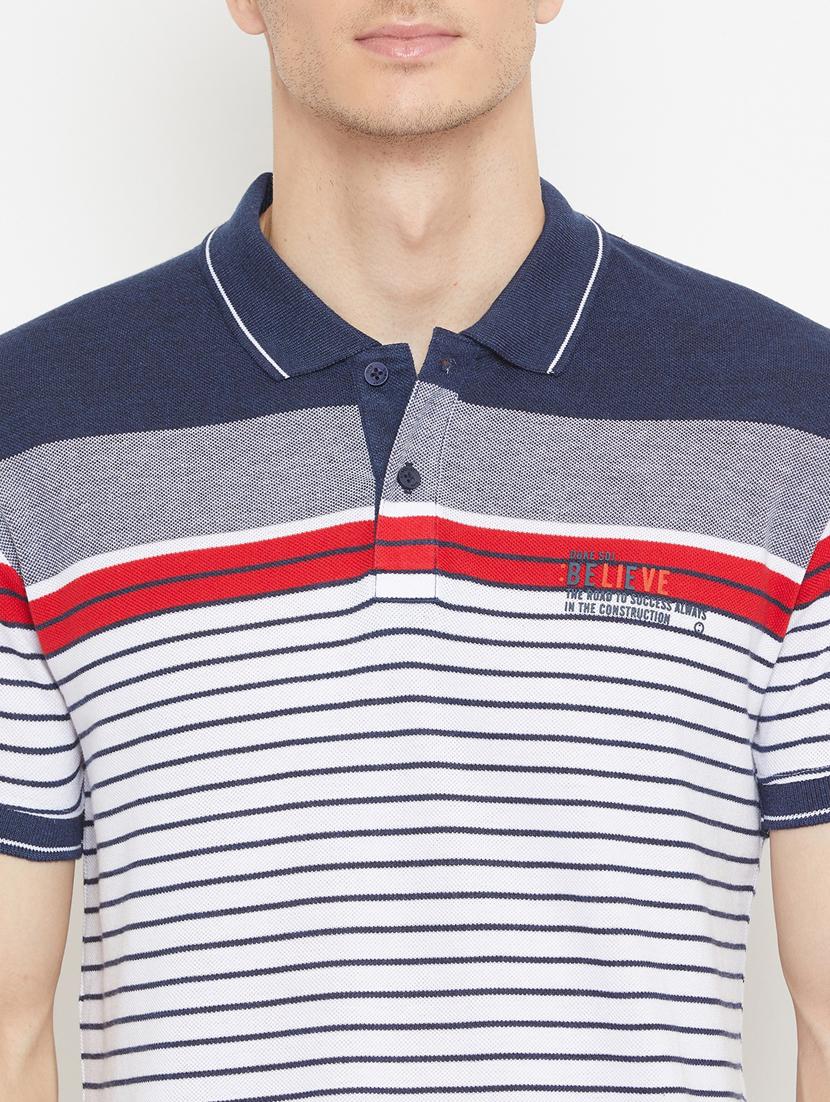 red striped polo t-shirt - 17751936 - Standard Image - 4
