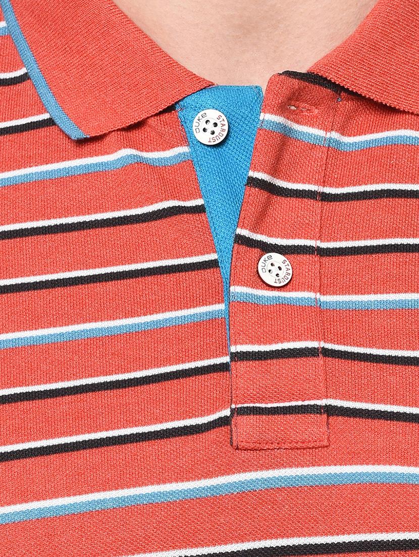 red striped polo t-shirt - 17752002 - Standard Image - 4