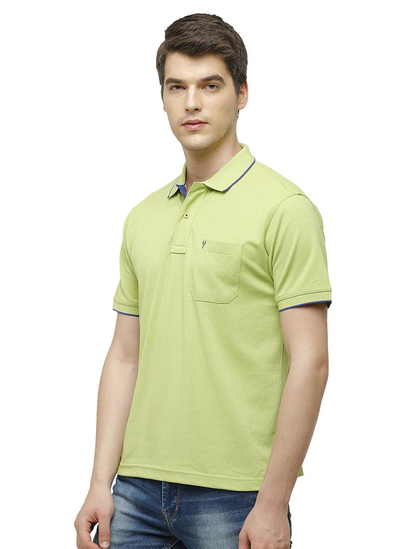 men solid short sleeve regular fit polo t-shirt - 17753284 -  Standard Image - 1