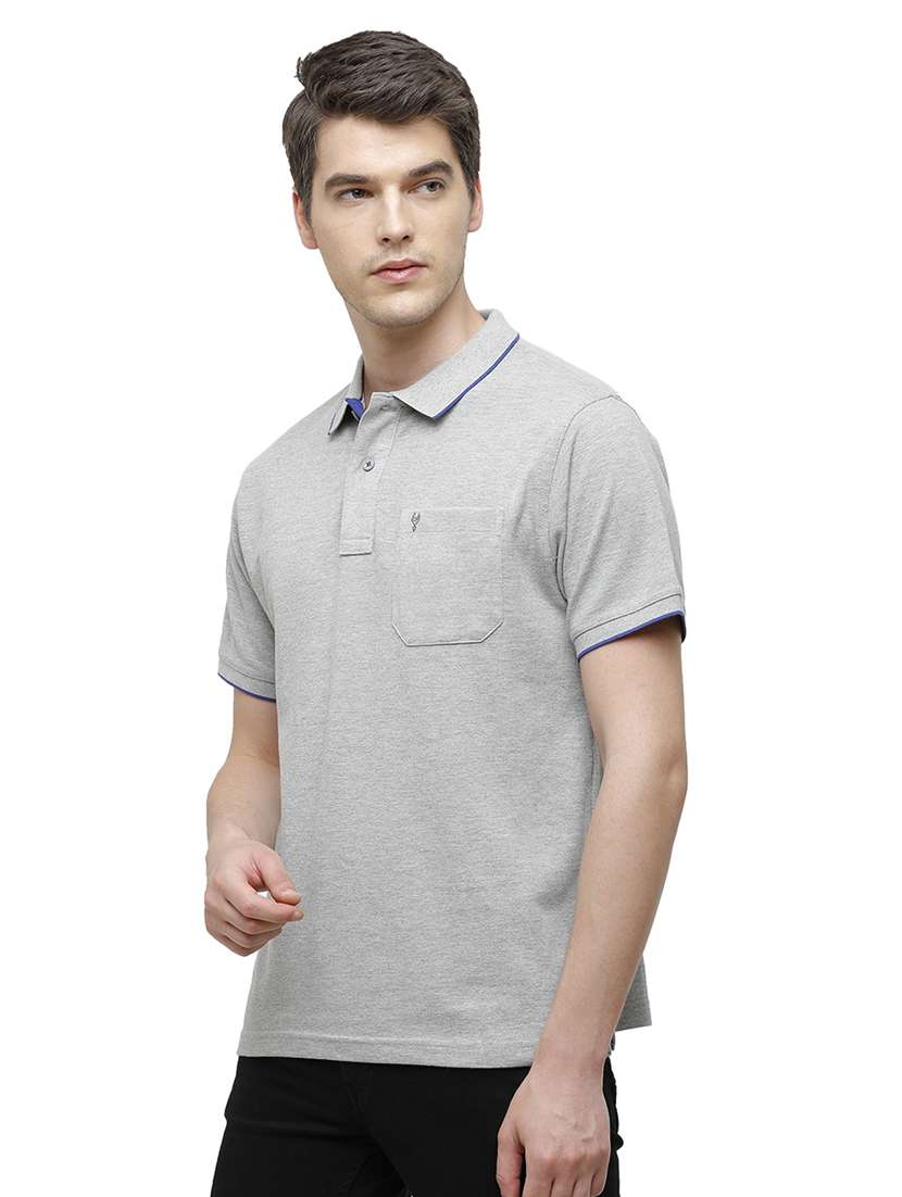men solid short sleeve regular fit polo t-shirt - 17753288 -  Standard Image - 1