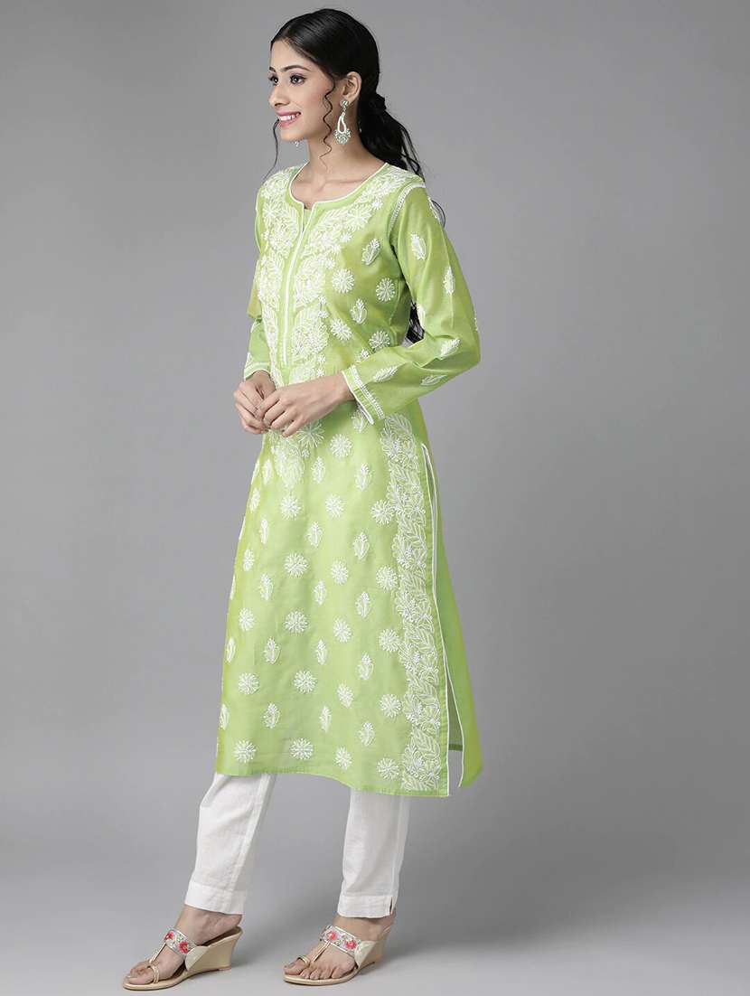 women's straight kurta - 17754087 -  Standard Image - 1