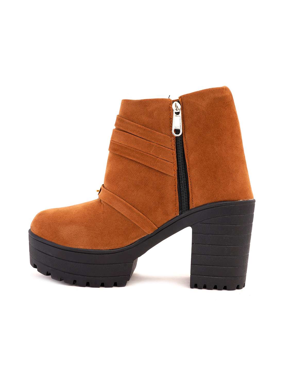 tan suede ankle  boots - 17754124 -  Standard Image - 1