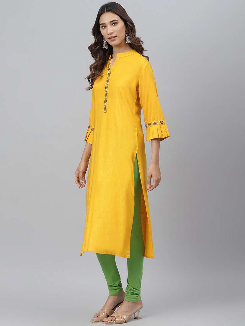 women's straight kurta - 17755172 -  Standard Image - 1