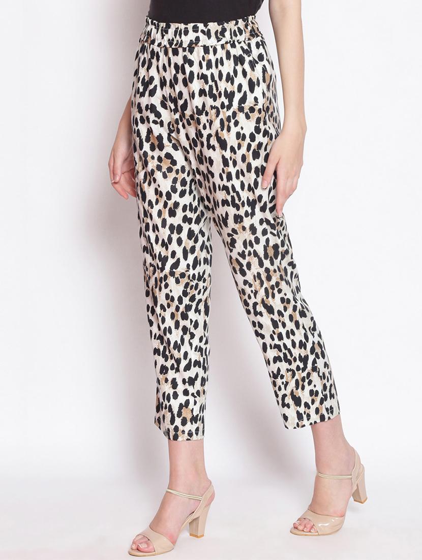 animal print crop pants  - 17756139 -  Standard Image - 1